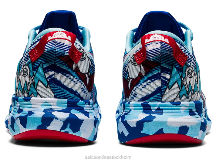 Asics noosa tri 13 kvinnor D6D02965 blått/hav förfall