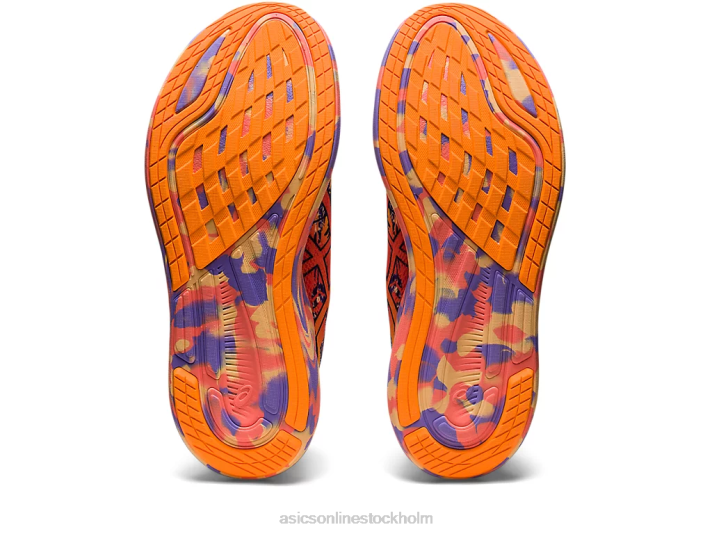 Asics noosa tri 14 kvinnor D6D02383 orange pop/flammande korall