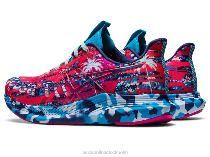 Asics noosa tri 14 kvinnor D6D02397 diva rosa/indigoblå