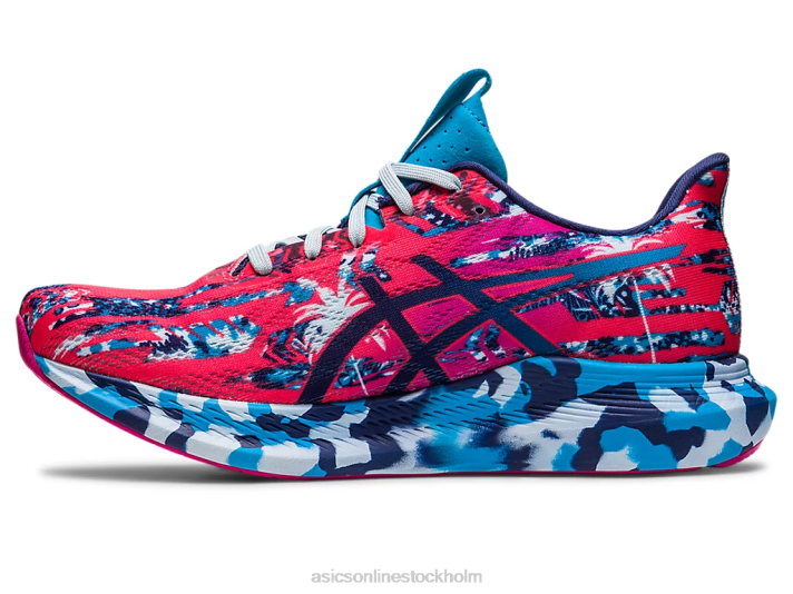 Asics noosa tri 14 kvinnor D6D02397 diva rosa/indigoblå