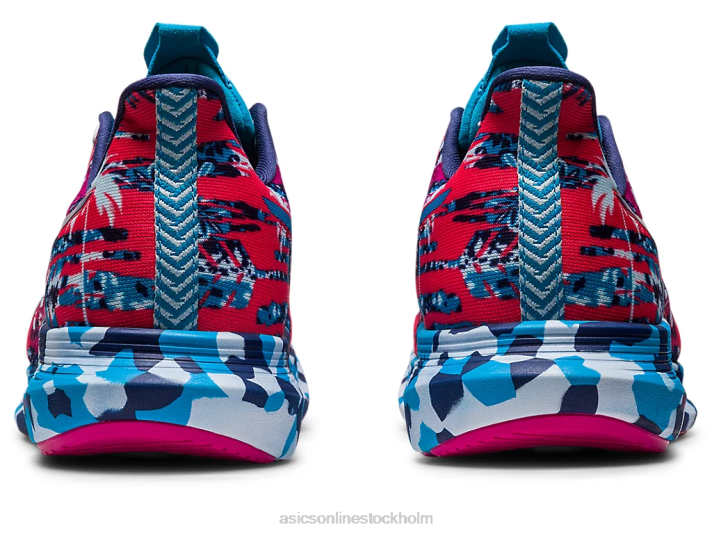 Asics noosa tri 14 kvinnor D6D02397 diva rosa/indigoblå