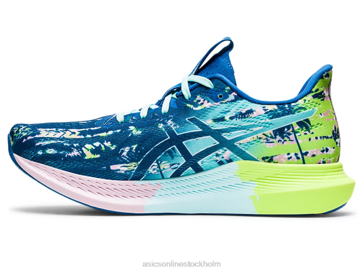 Asics noosa tri 14 kvinnor D6D02976 sjödrev/vit