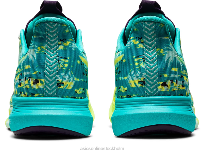 Asics noosa tri 14 kvinnor D6D03118 säkerhetsgult/lugnande hav