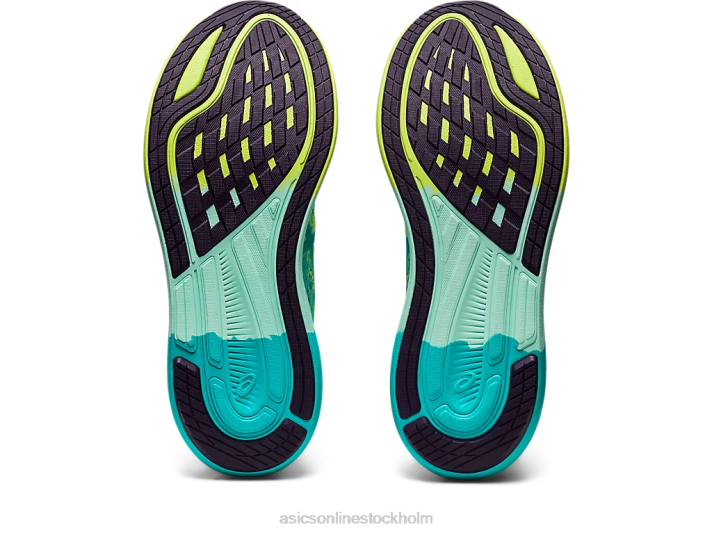 Asics noosa tri 14 kvinnor D6D03118 säkerhetsgult/lugnande hav