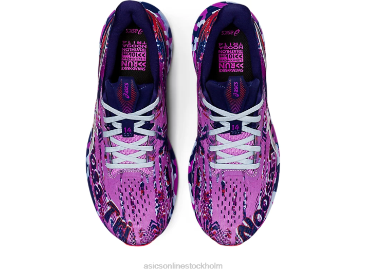 Asics noosa tri 14 kvinnor D6D03119 lavendelglöd/mjuk himmel