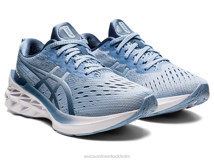 Asics novablast 2 kvinnor D6D03908 dimma/mjuk himmel