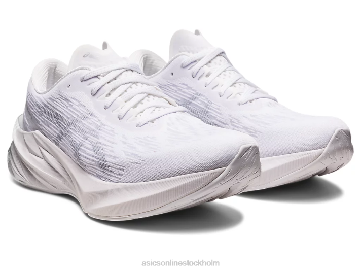 Asics novablast 3 kvinnor D6D02405 vit/piemontegrå