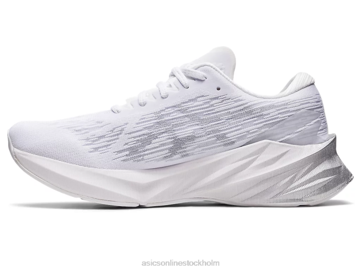 Asics novablast 3 kvinnor D6D02405 vit/piemontegrå