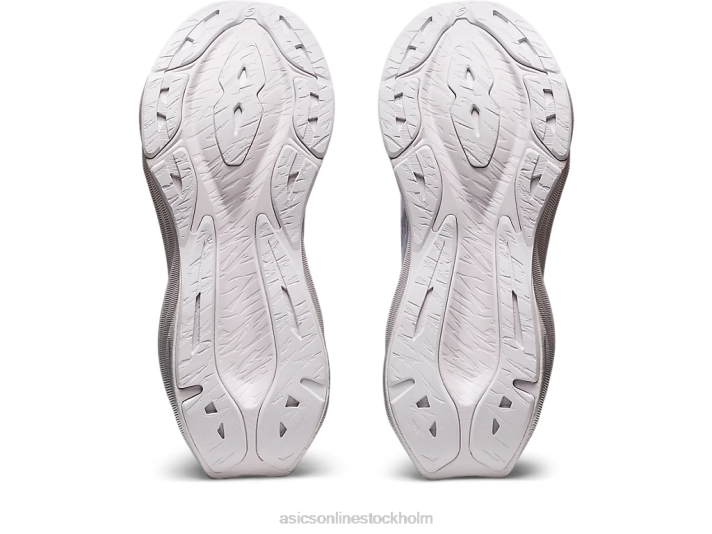 Asics novablast 3 kvinnor D6D02405 vit/piemontegrå