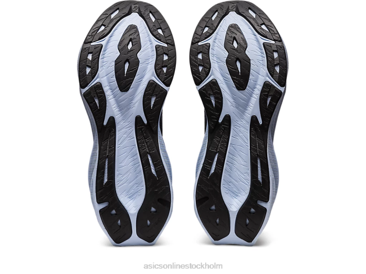 Asics novablast 3 kvinnor D6D02864 svart/plåtsten
