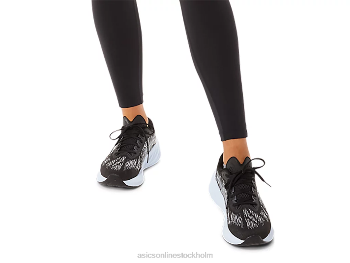 Asics novablast 3 kvinnor D6D02864 svart/plåtsten