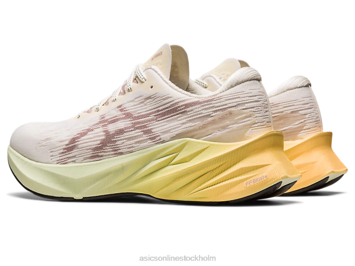 Asics novablast 3 kvinnor D6D02870 grädde/fawn