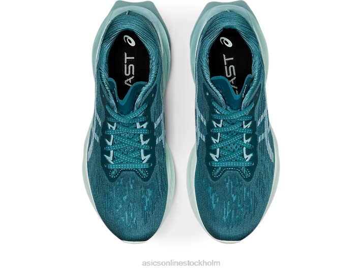 Asics novablast 3 kvinnor D6D02884 dimmig tall/rökblå