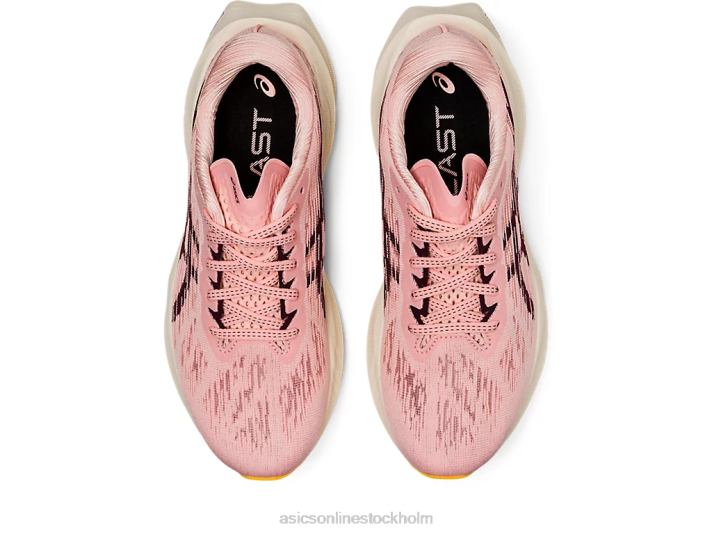 Asics novablast 3 kvinnor D6D02951 frostad ros/djup mars