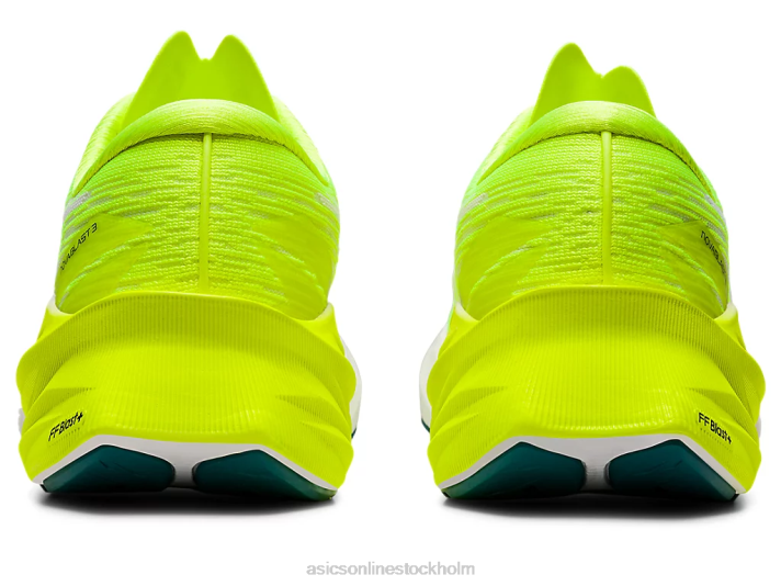 Asics novablast 3 kvinnor D6D02959 säkerhetsgul/vit