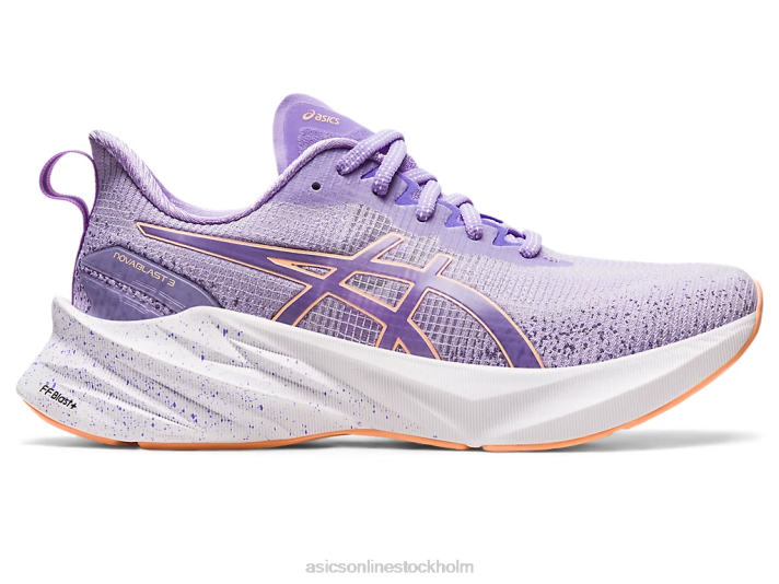 Asics novablast 3 le kvinnor D6D02196 digital viol/sommardyn