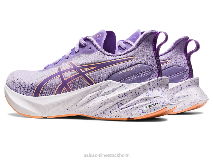 Asics novablast 3 le kvinnor D6D02196 digital viol/sommardyn