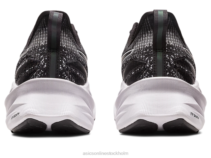 Asics novablast 3 le kvinnor D6D02268 vit svart