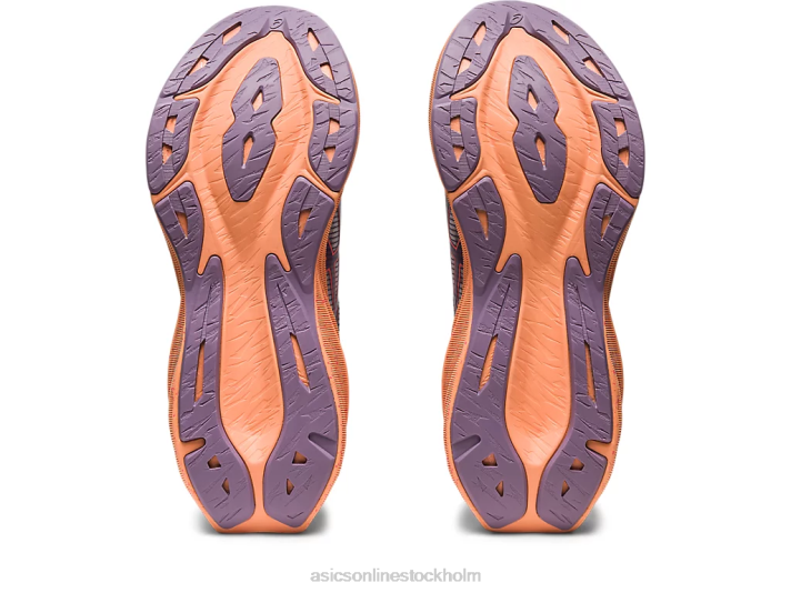 Asics novablast 3 le kvinnor D6D02291 indigoblått/papaya