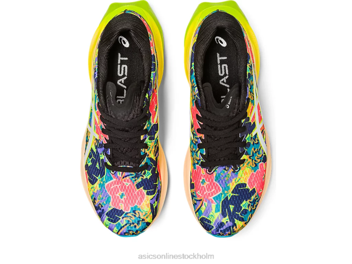 Asics novablast 3 lite-show kvinnor D6D02256 limezest/lite show