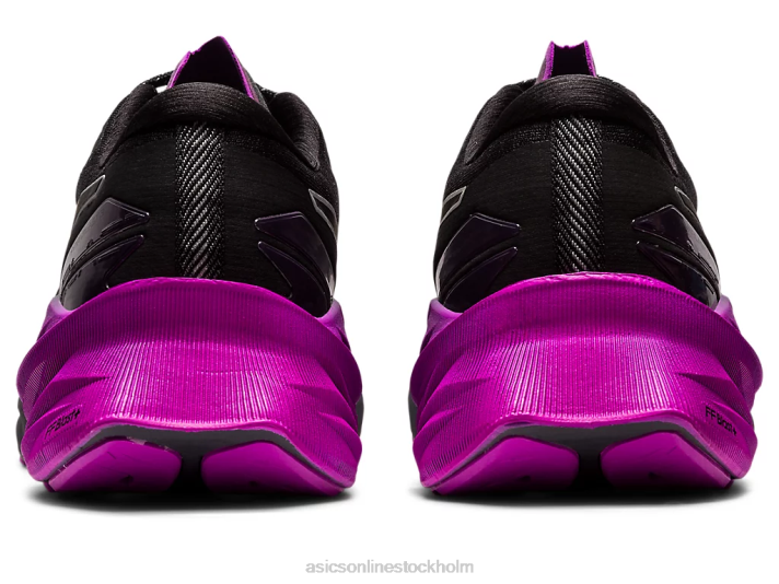 Asics novablast 3 lite-show kvinnor D6D02702 svart/orkidé
