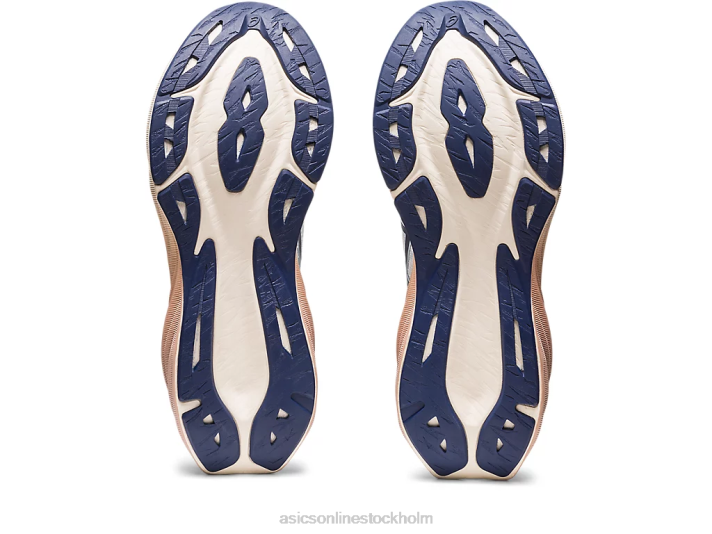 Asics novablast 3 nagino kvinnor D6D02140 himmel/grädde