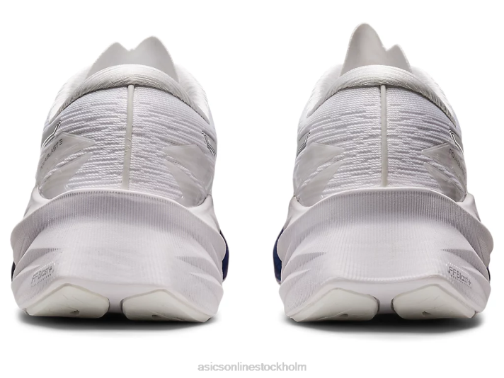 Asics novablast 3 platina kvinnor D6D02897 vit/rent silver