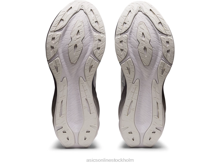 Asics novablast 3 platina kvinnor D6D02897 vit/rent silver