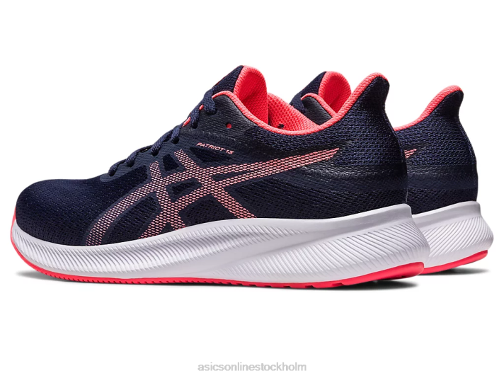 Asics patriot 13 kvinnor D6D02555 midnatt/flammande korall