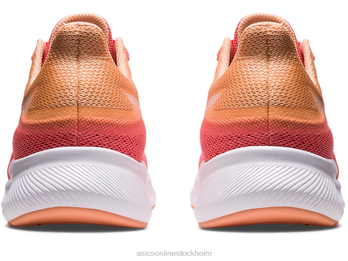 Asics patriot 13 kvinnor D6D02583 papaya/vit