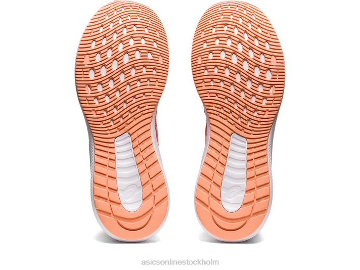 Asics patriot 13 kvinnor D6D02583 papaya/vit