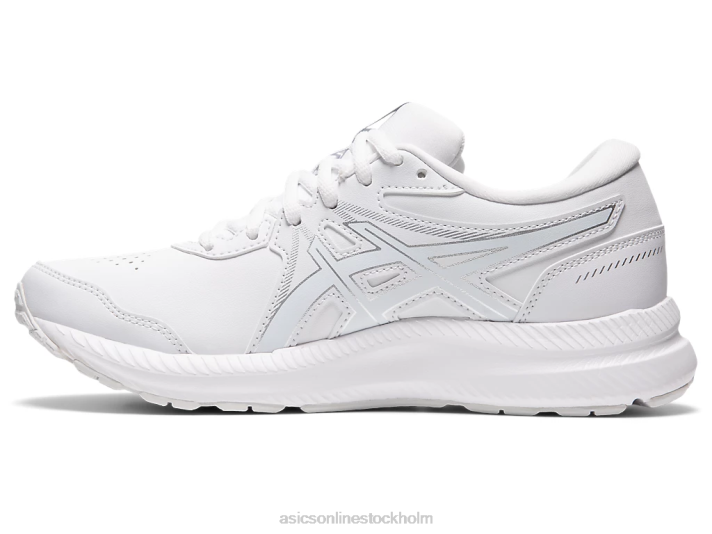 Asics rullator med gelé kvinnor D6D02698 vit