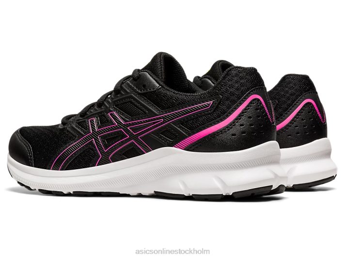 Asics ryck 3 bred kvinnor D6D03552 svart/het rosa