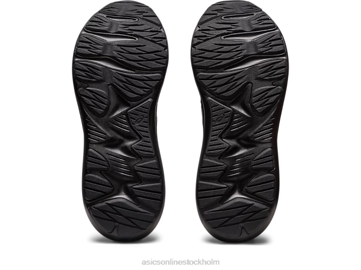Asics ryck 4 bred kvinnor D6D02470 svart