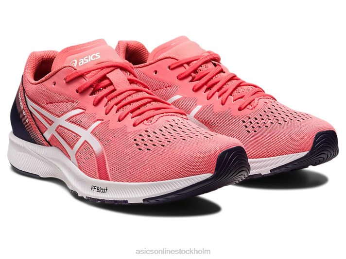 Asics tarther rp 3 kvinnor D6D02547 papaya/vit
