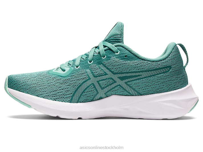 Asics versablast 2 kvinnor D6D03456 salvia/oasgrön