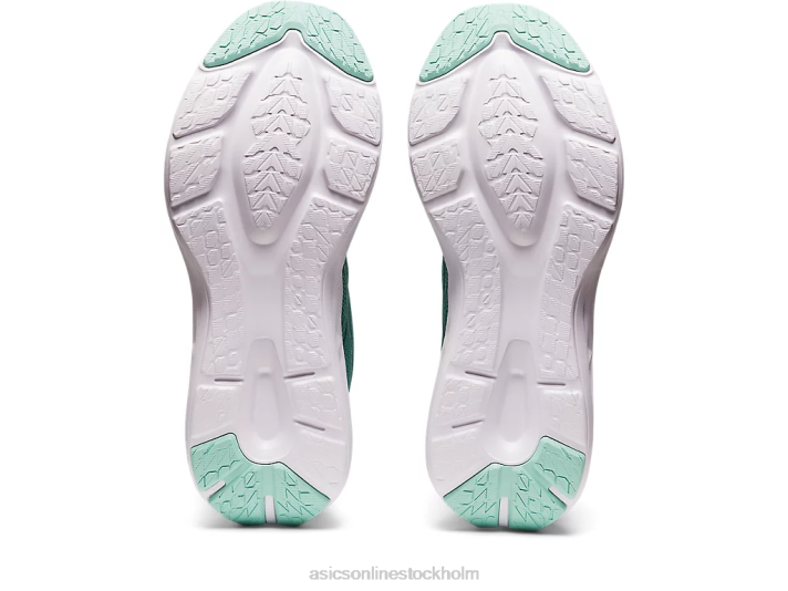 Asics versablast 2 kvinnor D6D03456 salvia/oasgrön