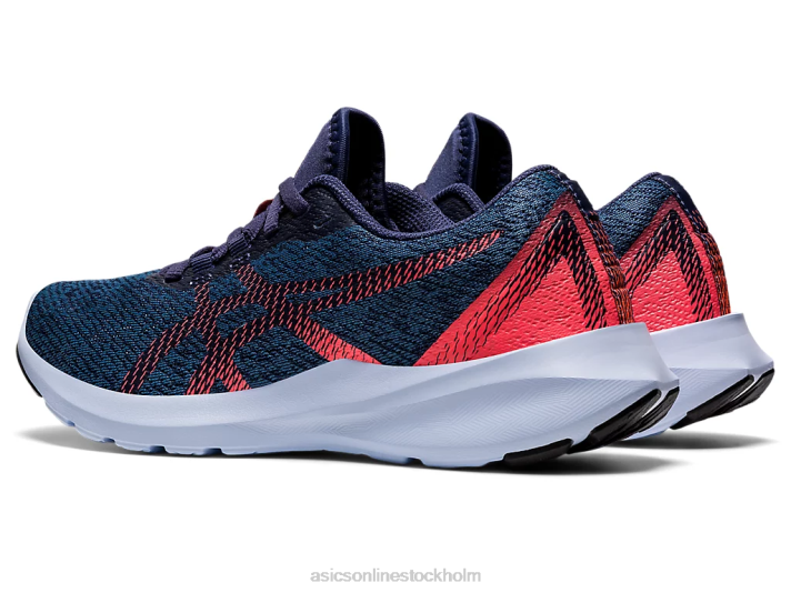 Asics versablast mx kvinnor D6D03813 åskblå/flammande korall