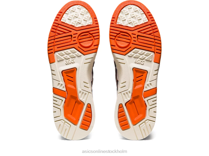 Asics ex89 kvinnor D6D0145 vit/habanero