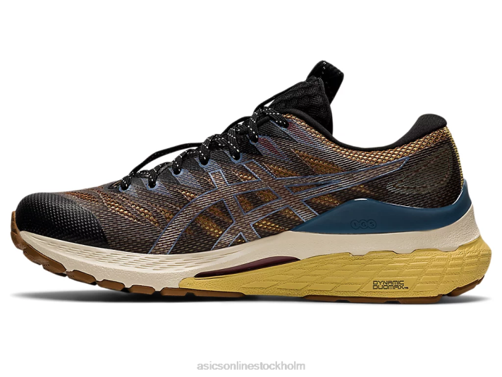 Asics fn3-s gel-kayano 28 kvinnor D6D03139 antracit/antikguld
