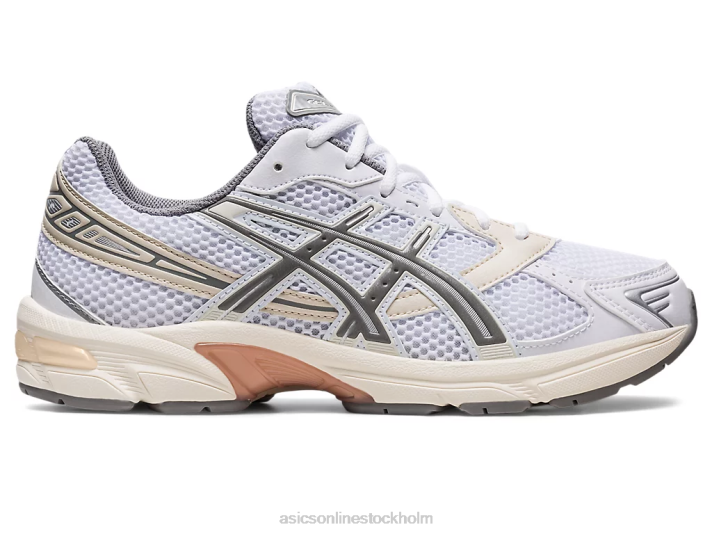 Asics gel-1130 kvinnor D6D0167 vit/lergrå