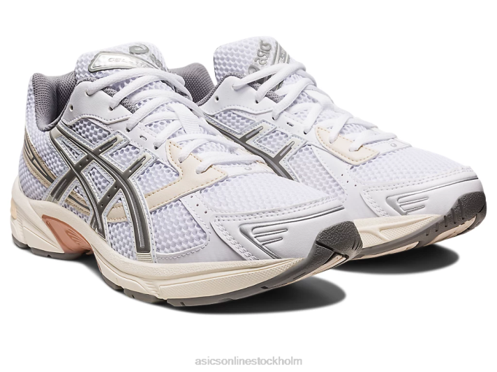 Asics gel-1130 kvinnor D6D0167 vit/lergrå