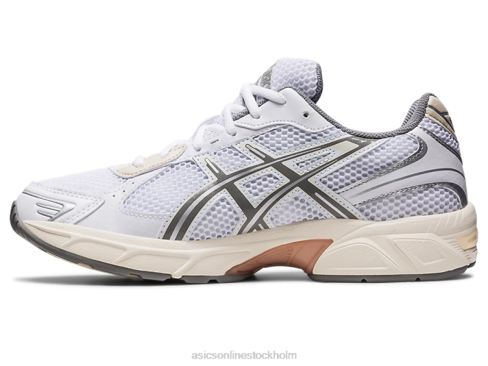 Asics gel-1130 kvinnor D6D0167 vit/lergrå