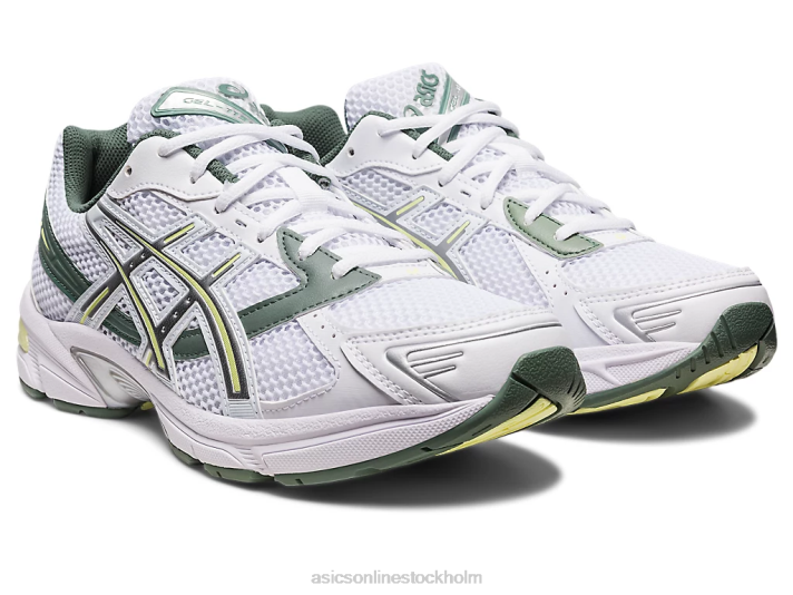 Asics gel-1130 kvinnor D6D0193 vit/klumpgul