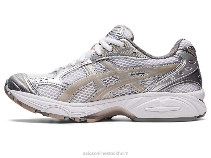Asics gel-kayano 14 kvinnor D6D02192 vit/månsten