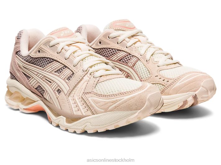 Asics gel-kayano 14 kvinnor D6D02590 vit persika/grädde