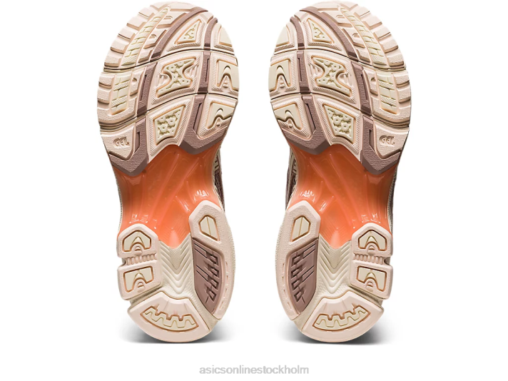 Asics gel-kayano 14 kvinnor D6D02590 vit persika/grädde