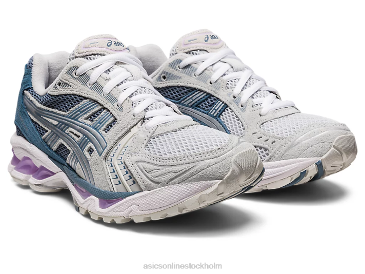 Asics gel-kayano 14 kvinnor D6D02604 glaciärgrå/rent silver