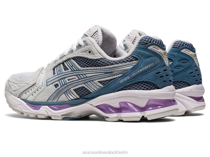 Asics gel-kayano 14 kvinnor D6D02604 glaciärgrå/rent silver