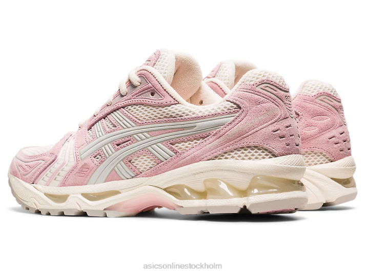 Asics gel-kayano 14 kvinnor D6D02638 grädde/rosa salt